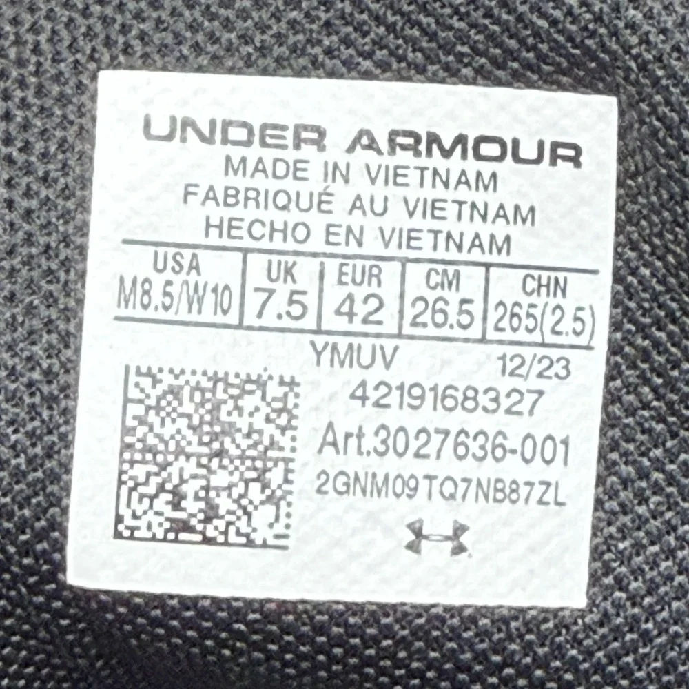 Under Armour Curry Splash 24‎ Shoes Mens Size 8.5 Black Basketball 3027636-001